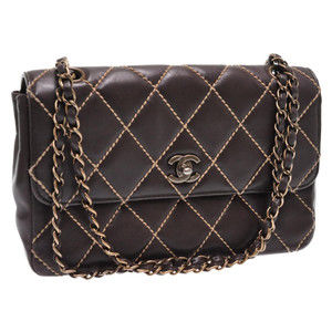 SOLD Chanel | Lambskin Wild Stitch Flap Bag